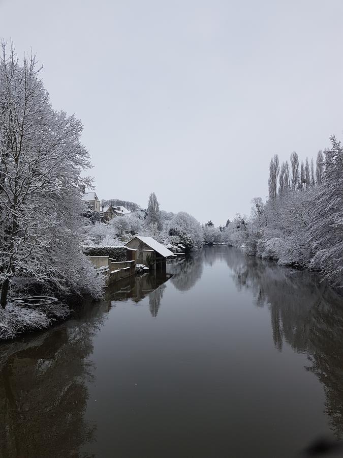 La Belmontaise Panzió Beaumont-sur-Sarthe Kültér fotó