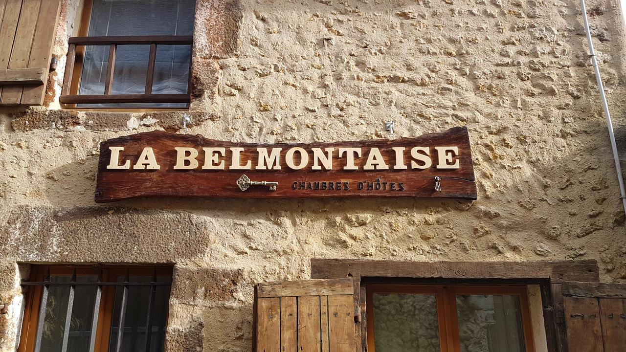 La Belmontaise Panzió Beaumont-sur-Sarthe Kültér fotó